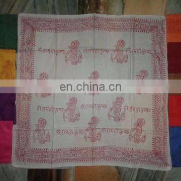 SQUARE SCARVES WITH HINDU GODS PRINS PRAYER 100 PCS