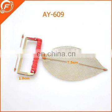 Leaf shape new style decorative metal trimmings