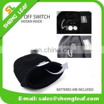 Knitted Hat Winter Hat Flashlight Knitted Beanie photo-3