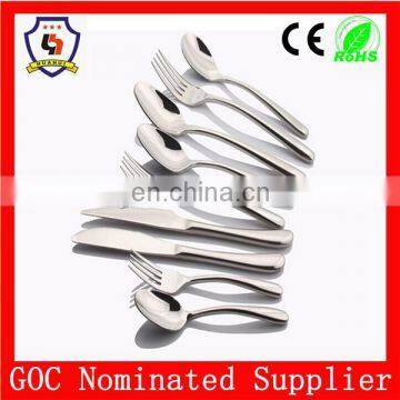 Silver Blank Spoon Fork And Knife With Your Custom Logo And Custom Design (HH-spoon-133)
