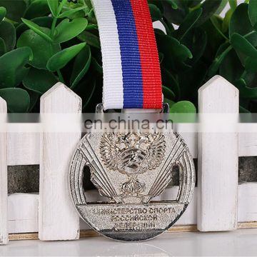 Custom logo 3d sport cute black nickle zinc alloy medal