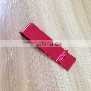 Free Sample Red Plated Money Clip With Spring photo-3