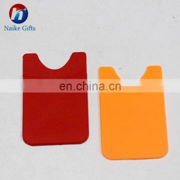 Card Holder Wallet Sticky Phone Wallet Silicone photo-3
