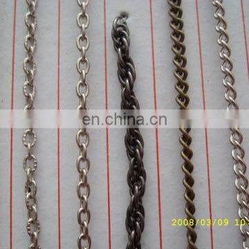 Dog iron chains custom metal chain with various types on sale and the style can be design