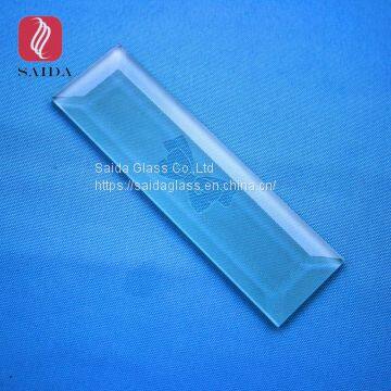 Custom Beveled Glass Craft Piece Oval Round photo-4