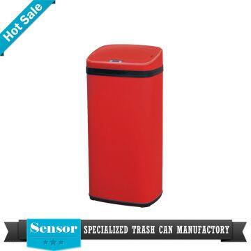 Factory Direct Eco-friendly Touchless Automatic Sensor 30L Garbage Bins Stainless Steel Trash Can Color Silver Sensor Waste Bin photo-3
