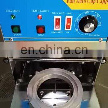 Diameter 95mm/75mm Stainless Steel Fully Automatic Cup Sealing Machine Cup Sealer