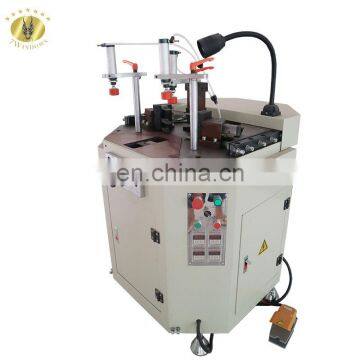 Shandong Seven plastic aluminium profile window manual punching making welding machine