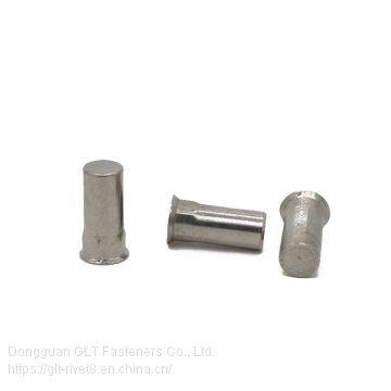 Half Hex closed end blind rivet nut