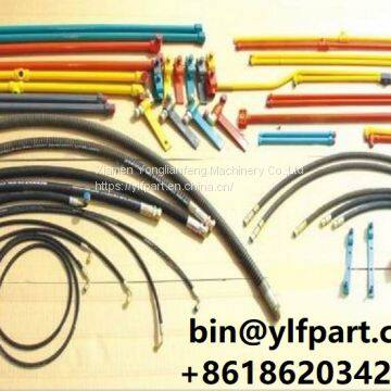 DH258 RB225 PC220 E320C SK120 excavator spare repair line kits hydraulic breaker piping lines