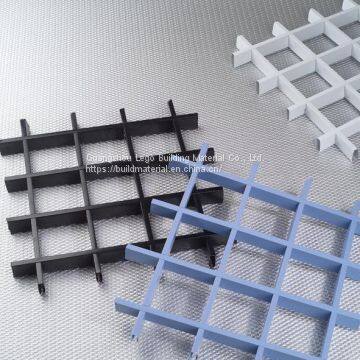 Aluminum Grille Ceiling Tile Aluminium Diamond Grille