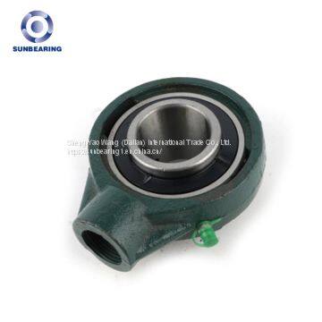 SUNBEARING UCHA212 Green 60*142*65.1mm Chrome Steel GCR15 Pillow Block Bearing