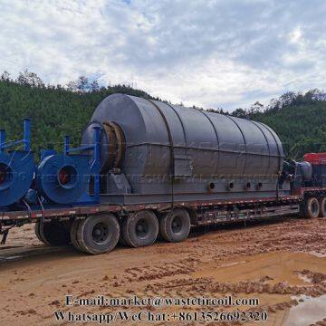 Batch Waste Rubber Plastic Tyre Pyrolysis Plant for Getting Fuel Oil photo-4