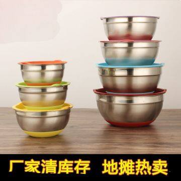 Egg Beaters Egg Bowls Bowl Clip Anti Scald Clip Save Pepper Can BBQ Square and Grill Vegetable Washing Basin