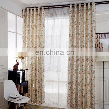 new curtain 2020 American style printing bedroom curtain