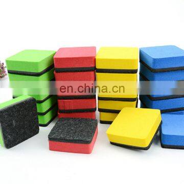 3 Colored Sponge EVA Magnetic White Board Eraser photo-4