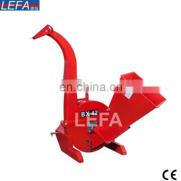 Mini Tractor Mounted bx 42 PTO 3 Point Wood Chipper Shredder for Sale photo-2