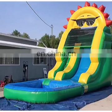 commercial sunflower  inflatable water slide