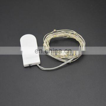 Led Copper Silver Wire String Light 2m Battery Operated Fairy Lights photo-3