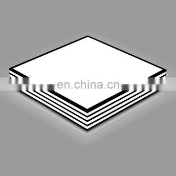 Black and White Striped Square Ceiling Lamp Acrylic Living Room Lamp photo-4