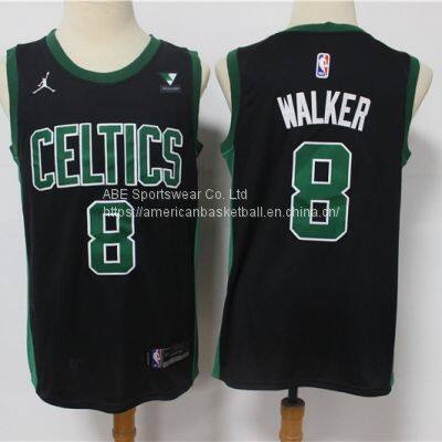 Boston Celtics #8 Walker Black Jersey