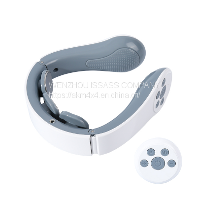 H2021 high quality Wireless 4D Voice Neck Massager masajeador para adelgasar other massage product finishing touch flawless