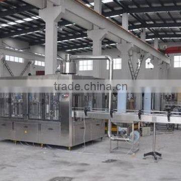 Automatic SUS 304 soda filling machine three in one unit