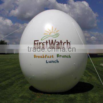 Big inflatable egg for advertising