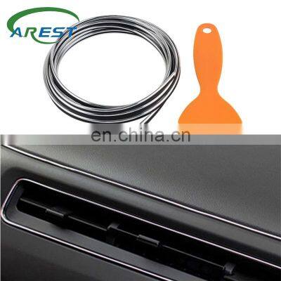 Carest Car Interior Decor 5M Universal Point Edge Gap Door Panel Accessories Molding