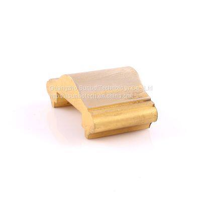 China Supplier Brass Handrail Brass Extruded Profile For Stair Handrail