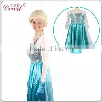 Newest cartoon characters Anna Elsa Princess fancy Dress costume child d dress dress design                        
                                                Quality Choice