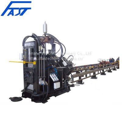 China Supplier Automatic CNC Punching, Marking And Cutting Machine For Angles Model JX2020
