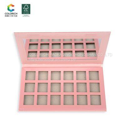 Free Sample Cosmetic Empty Eyeshadow Palette Custom Empty Makeup Empty Eyeshadow photo-5