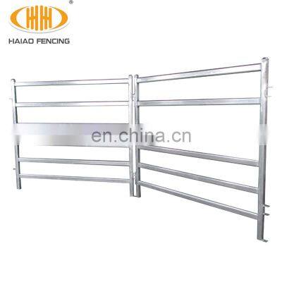 Heavy duty galvanized cattle yard panel fence