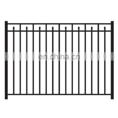 hot sale Xinhai #9 H 5 ft * W 6 ft power coated Aluminium alloy ornamental fence panel