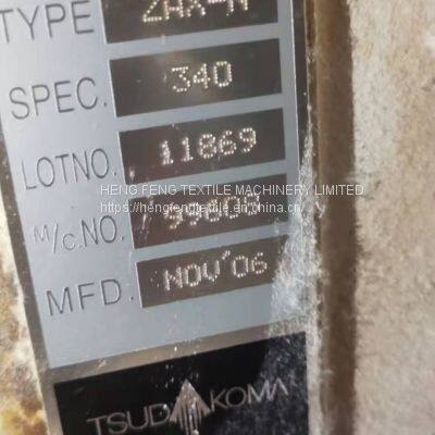 Second Hand Weaving Machine Tsudakoma ZAX -N 340cm Used Air Jet Looms Year 2006 Staubli 2861B Dobby photo-4