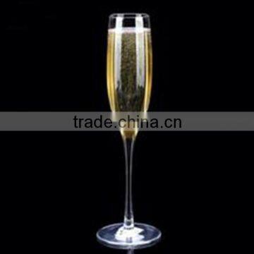 Handmade Mouth Blown 8 OZ Crystal Clear Champagne Glass Quality Choice photo-2