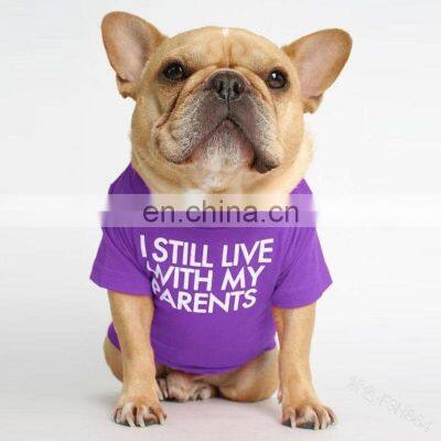 New Korea Cheap Manufacturer Custom Summer Designer 2021 Wholesale Dog Clothes Luxury photo-2