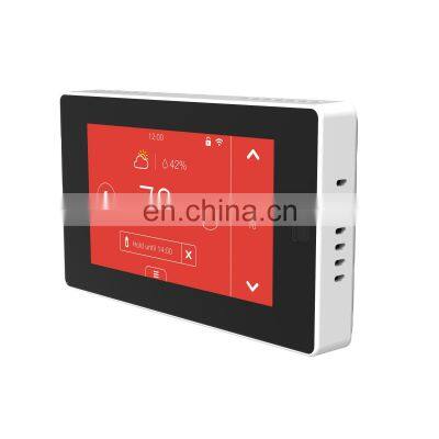 WiFi Smart Home Programmable Thermostat Alexa Touch Screen Thermostat photo-4