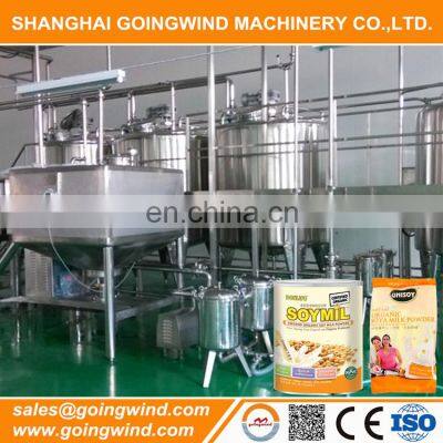 Automatic soya milk powder making machine instant soymilk powder production line auto plant equipment good price for sale