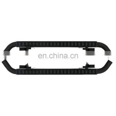 OEM STYLE BLACK SIDE STEPS RUNNING BOARDS FOR LAND ROVER DEFENDER 110