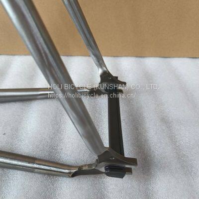 Cr-Mo 4130 Bicycle Frame Cromoly Fixed Gear Bike Frame Steel Bike Frame photo-5
