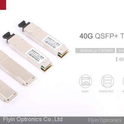 RoHS-6 Compliant 40gb/s ER4 40KM Fiber Optical Transceiver Sfp Module 40g Qsfp photo-4