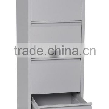 metal office steel uniform cabinet with 4 drawer