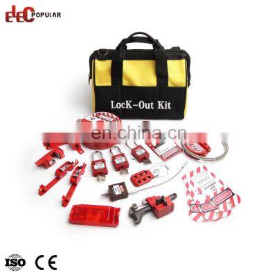 Manufacturer High Security Safety Electrical Lockout Bag With Padlocks Kit photo-2