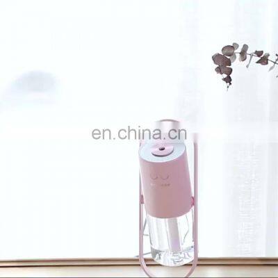 Amazon Top Portable 200ml Nebulizer Led Light Mini 200ml H2o Spray Mist Car Usb Ultrasonic Air Humidifiers With 7 Led Lights photo-3