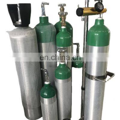 Industrial Use High Pressure 150 Bar Argon/Nitrogen/Oxygen Industrial Gas Cylinder Aluminium Oxygen Cylinder