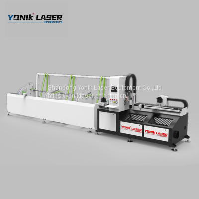 YONIK -JA Series Laser  Automatic Pipe  Cutting Machine