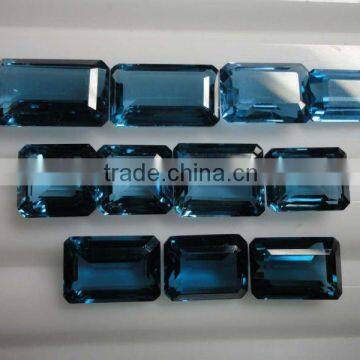 London Blue topaz, gemstones, semi precious stones