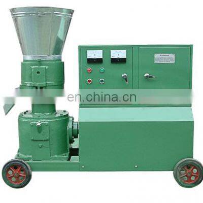 Price of flat die particle wood sawdust pellet machine